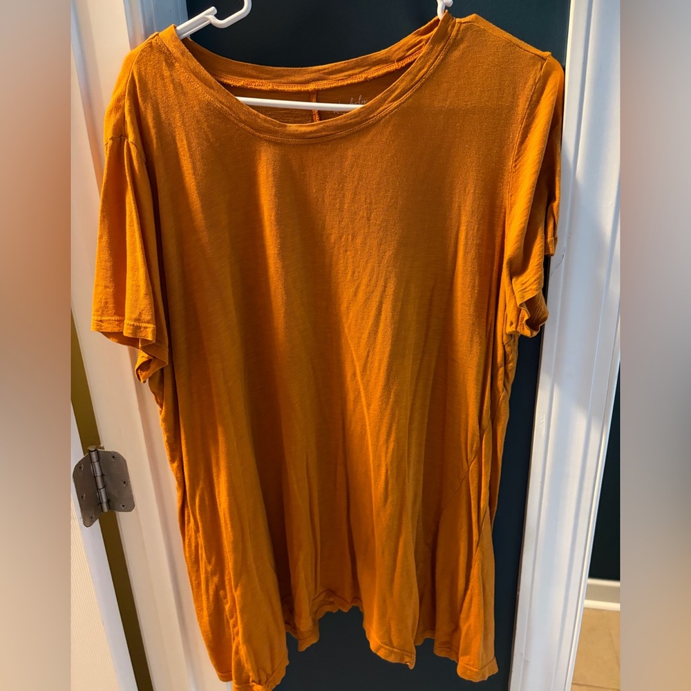 Wonderly Orange Oversized Tee